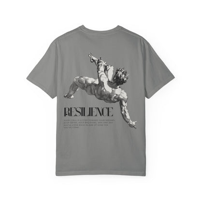playera/t-shirt trust the fall gris claro