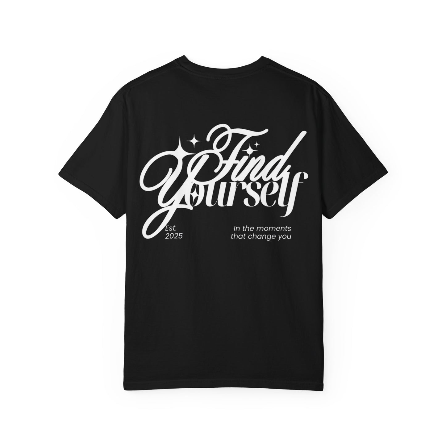 playera/t-shirt trust yourself negra