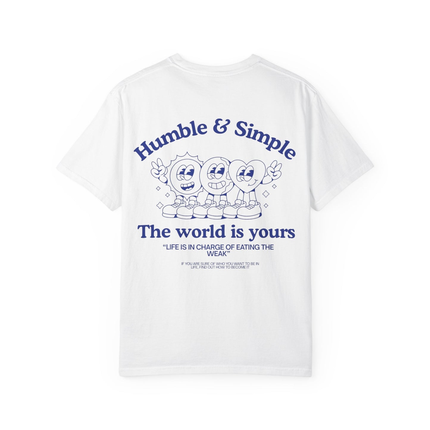 playera/t-shirt trust the fire blanca